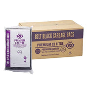 Austar 82L Premium Black Bin Liners
