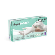 RapidSafety Latex PF Natural Powder Free Gloves