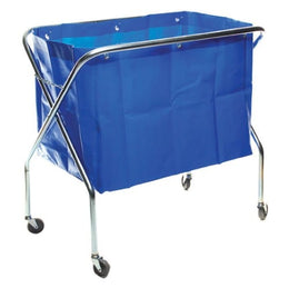 Sabco Professional Scissor Waste Trolley With Bag