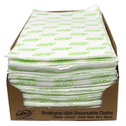 Sabco Professional Biodegradable Cloths Bulk - 50pk Green