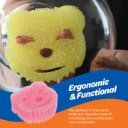White Magic Scrubtastic Scrub & Wipe Sponge Original 2 Pack