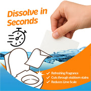 Eco Basics Toilet Cleaner Sheets - Eucalyptus (40 Sheets)