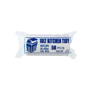 Austar 18L White Kitchen Tidy Liner HDPE - WH18LT