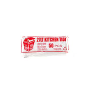Austar 27L White Med Kitchen Tidy Liner HDPE