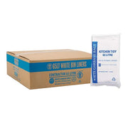 Austar 65L Contractor White Bin Liner HDPE - WH65LT