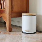 Eco Basics Rubbish Bin 5L - White