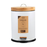 Eco Basics Rubbish Bin 5L - White