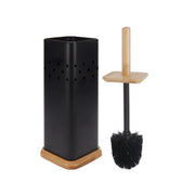 Eco Basics Square Toilet Set -  Black