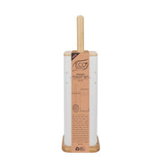 Eco Basics Square Toilet Set - White