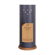 Eco Basics Toilet Roll Holder - Charcoal