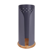 Eco Basics Toilet Roll Holder - Charcoal