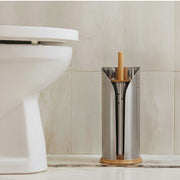 Eco Basics Toilet Set & Roll Holder - Stainless Steel