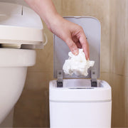 Smart Bin Bathroom Bin White