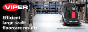 Viper AS1050R Large-Area Ride-On Scrubber Dryer