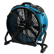 XPOWER 225 Watt Turbo-Pro Axial Air Mover with Sealed Motor