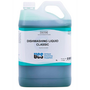 Apple Dishwashing Liquid 5L – powerful grease remover with a fresh apple scent, ideal for commercial and home use.