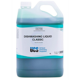 Apple Dishwashing Liquid 5L – powerful grease remover with a fresh apple scent, ideal for commercial and home use.