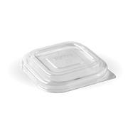 BioPak 280-630ml Clear rPET Takeaway Base Lid