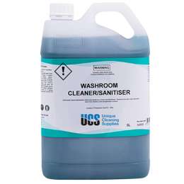 Bathroom Cleaner & Sanitiser 5L – powerful washroom cleaner that kills 99.9% of germs and removes uric acid & grime from toilets & sinks