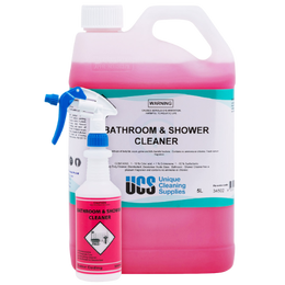 Bathroom and Shower Cleaner 5L – grime remover, bacteria killer, and non-toxic formula with fresh lemon scent