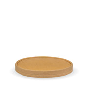 BioPak 500-1,000ml Kraft Biobowl Paper Lid