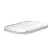 BioPak Plant Fibre Rectangle Lids for Paper Containers & Bowls
