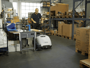 Nilfisk SW750 Walk Behind Sweeper