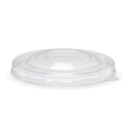 BioPak 430-950ml Flat PLA Paper Bowl Lids