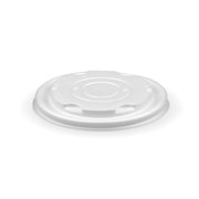 BioPak 250ml / 8oz BioBowl PLA White Lid