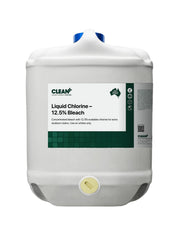 Liquid Chlorine 12.5 Percent Bleach 20L - Laundry Care by CleanPlus