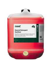 Neutral Detergent Sanitiser 20L - Disinfectants & Sanitisers by CleanPlus