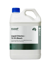 Liquid Chlorine 12.5 Percent Bleach 5L - Laundry Care by CleanPlus