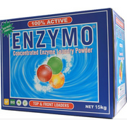 Enzyme Laundry Powder 15kg – heavy-duty stain remover for commercial and household laundry