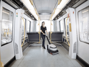 Nilfisk SC250 Walk Behind Scrubber Dryer