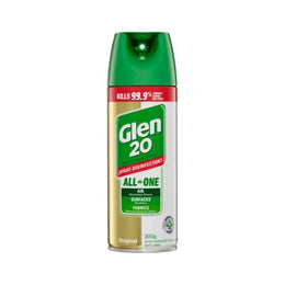 Glen 20 Disinfectant Spray 300g – Antibacterial & germ-killing spray for surfaces