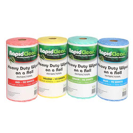 Heavy Duty Chux Wipes 80M Roll – Jumbo Disposable Cleaning Wipes for Commercial & Industrial Use