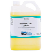 Lemon Disinfectant 5L – commercial-grade cleaner and deodorizer for hospitals, hotels, and home sanitization.