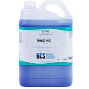 Machine Rinse Aid 5L – streak-free shine, prevents water spots, and ensures quick drying for dishwashers.