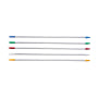 Oates Contractor Mop Handle 1500mm – Aluminium with Colour-Coded Adaptor