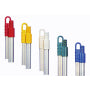 Oates Contractor Mop Handle 1500mm – Aluminium with Colour-Coded Adaptor