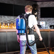 Pacvac Superpro Corded Backpack Vacuum – Lightweight, Powerful Suction & HEPA Filtration