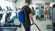 PacVac Velo 900W Lightweight Backpack Vacuum – Powerful Suction & HEPA Filtration.
