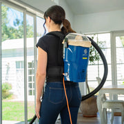 PacVac Velo 900W Lightweight Backpack Vacuum – Powerful Suction & HEPA Filtration