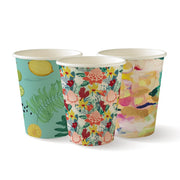 BioPak 280ml / 8oz (90mm) Art Series Single Wall BioCup - 25pk