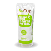BioPak 280ml Clear BioCups - 25pk