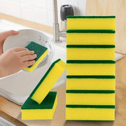 Yellow Sponge & Green Scourer for Home & Commercial Use