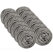 Stainless Steel Scourer 12 Pack – Heavy-Duty Scrubbing Pads