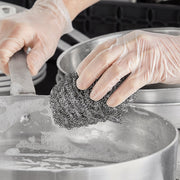 Rust-Resistant Stainless Steel Scourers for Kitchen Cleaning