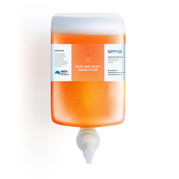 UCS Hair & Body Wash Foam 1L - Moisturising, Skin-Friendly & pH Balanced Formula