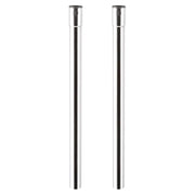 Chrome two piece wand 32mm